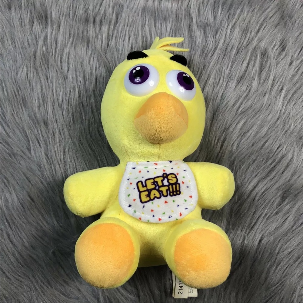 Fnaf Five Nights At Freddys Chica Lets Eat Good Stuff Plush Stuffed Toy